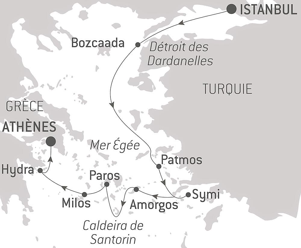 Splendeurs antiques de mer Égée null