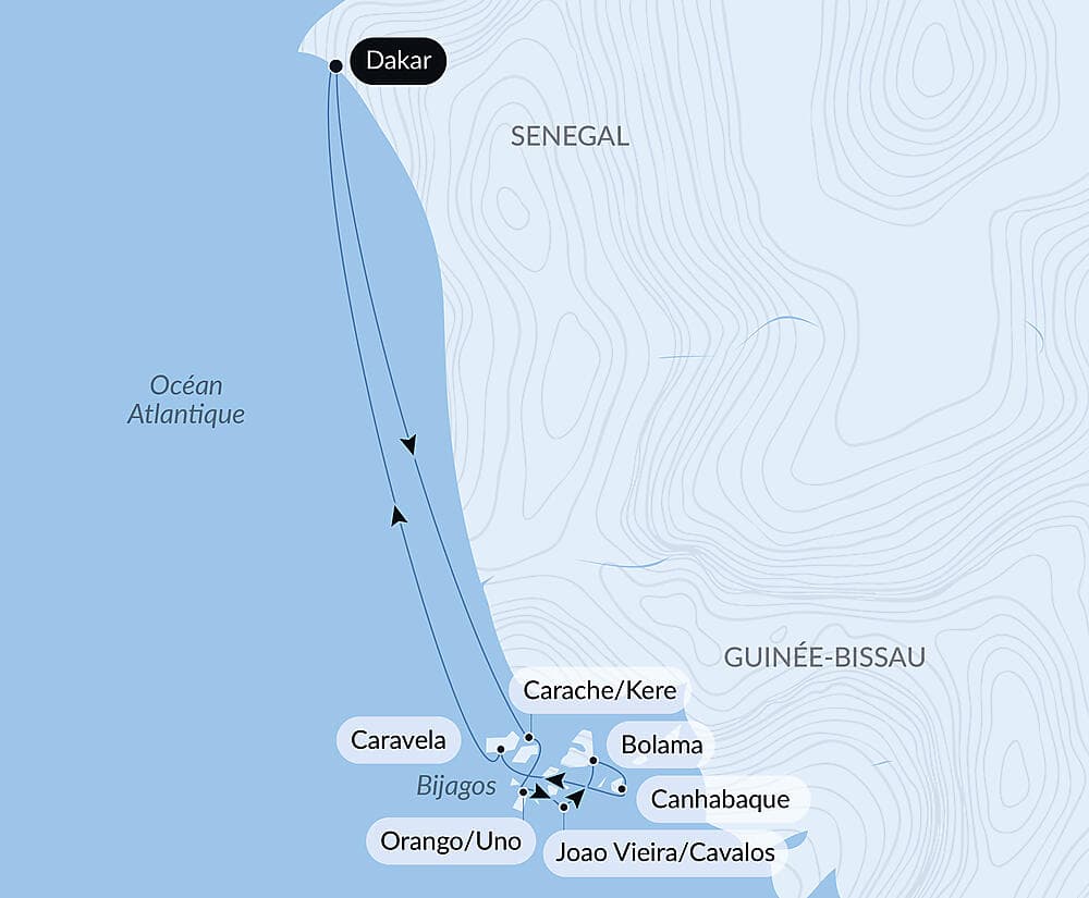 Aventure aux Bijagos  null