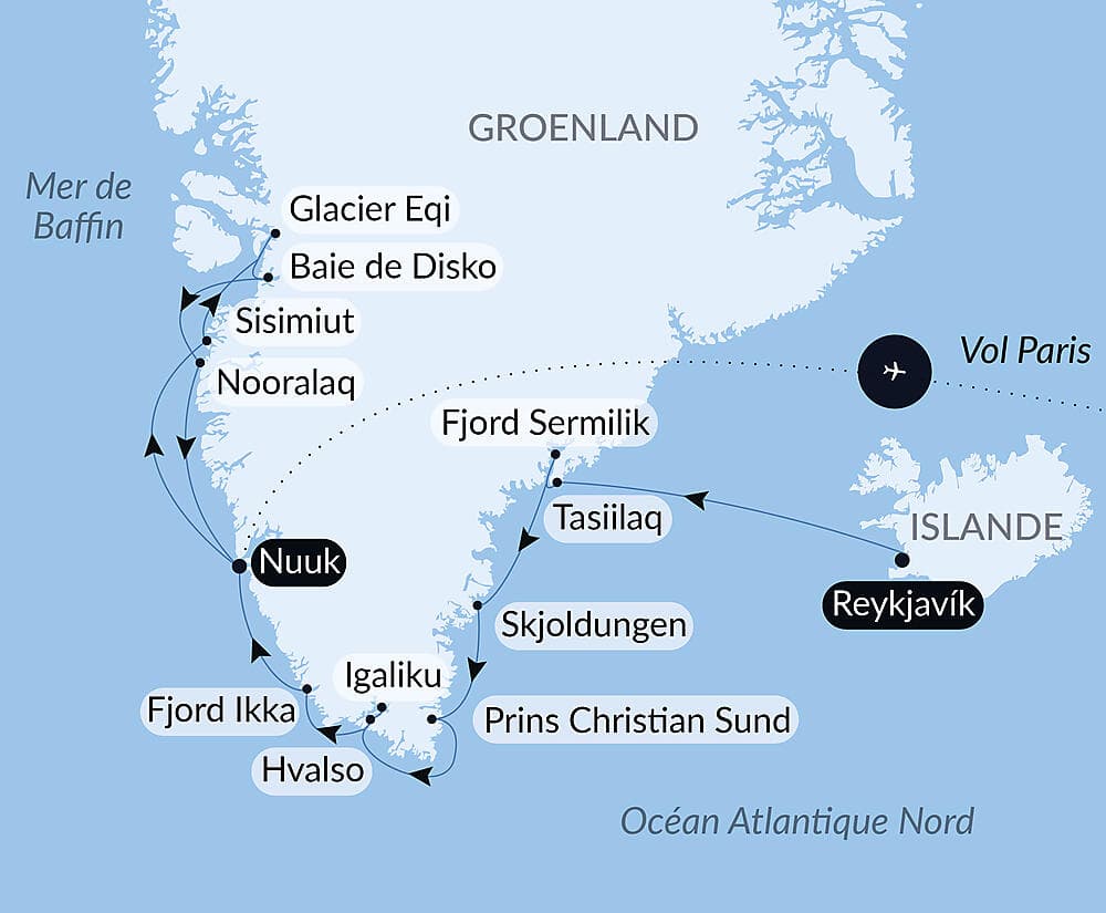 Expédition à la lisière de l'inlandsis