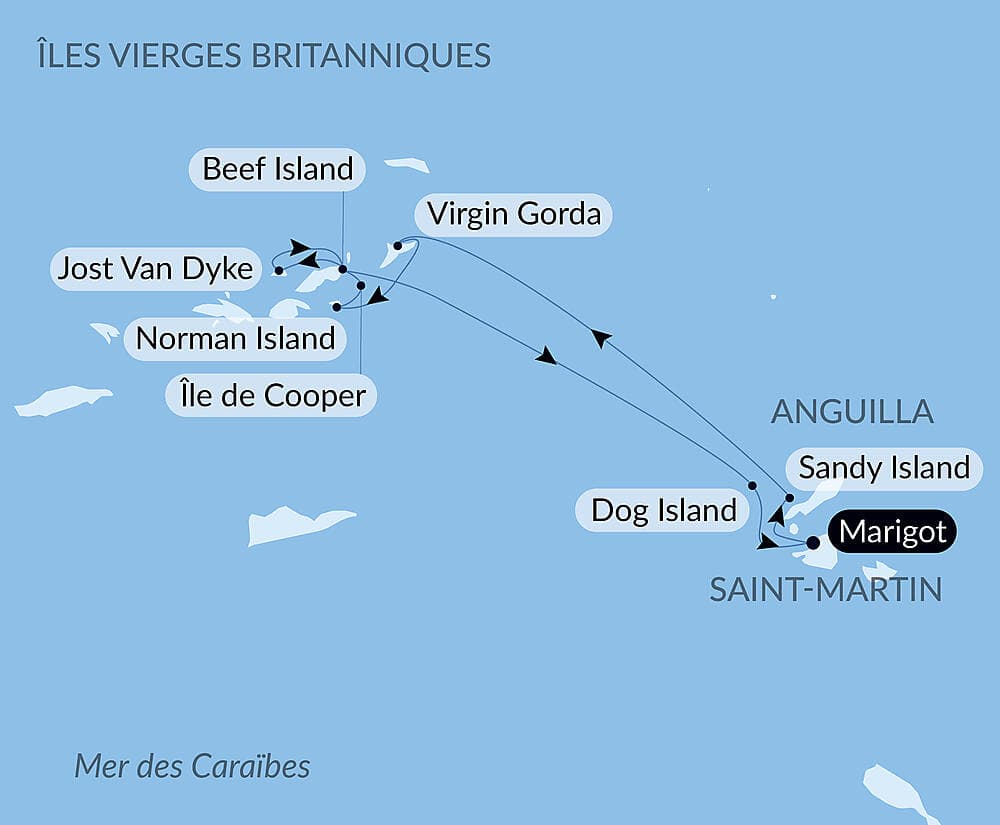 Rêverie sous voiles au cœur des petites Antilles