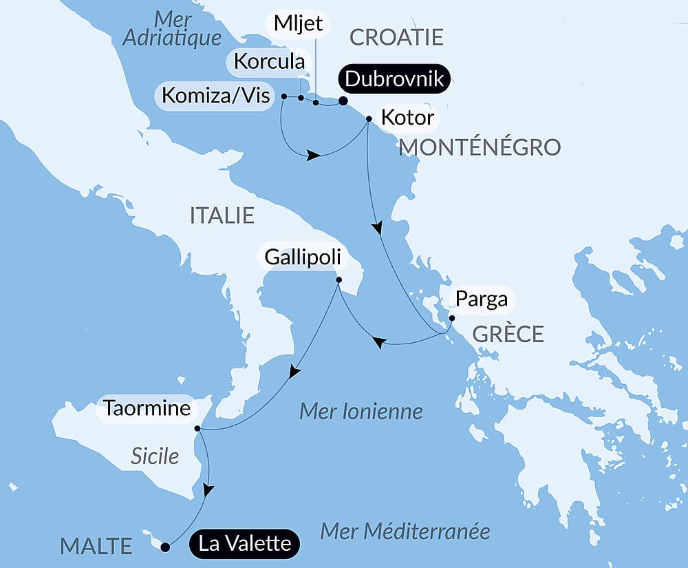 De l'Adriatique à la mer Ionienne